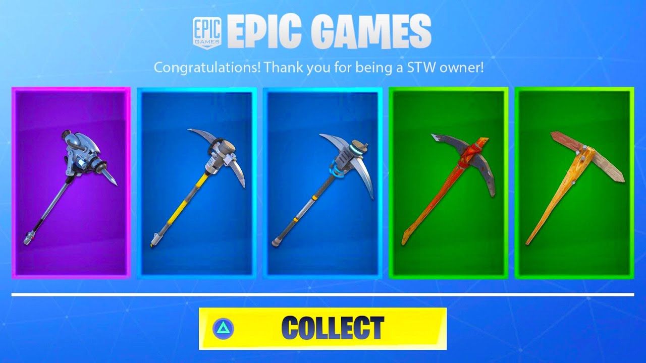 These Pickaxes Will Give You The Best Competitive Advantage - Fortnite ...